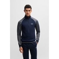 BOSS Sweatshirt "Tracksuit 1/4 Jacket" von Boss