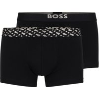 BOSS Trunk "Trunk 2P Silver G", (Packung, 2 St., 2er Pack), mit BOSS Logo auf dem Bund von Boss