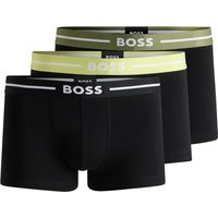 BOSS Trunk "Trunk 3P Bold", (Packung, 3 St.), mit kontrastfarbenen Logoschriftzug von Boss