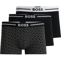 BOSS Trunk "Trunk 3P Bold Design", (Packung, 3 St., 3er), mit BOSS Schriftzug von Boss
