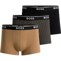 BOSS Trunk "Trunk 3P Power Desig", (Packung, 3 St., 3er), mit BOSS Schriftzug von Boss