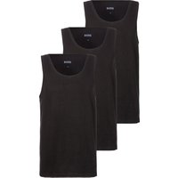 BOSS Unterhemd "Tank Top 3P CO", (Packung, 3 St.), mit Rippbündchen von Boss