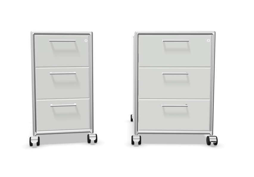 Bosse Design Rollcontainer 3/3/3 - Höhe: 52,4 cm Bosse Design Rollcontainer 3/3/3 - Höhe: 52,4 cm von Bosse Design