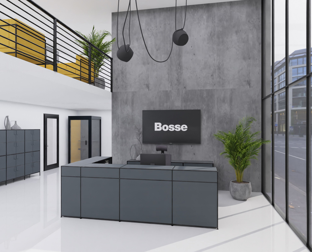 Bosse Design Theke inkl. S-Desk - Black Edition Bosse Design Theke inkl. S-Desk - Black Edition von Bosse Design