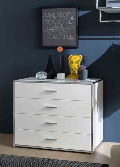 Bosse Modul Space Sideboard White Edition (4 x Schubladen) von Bosse Design