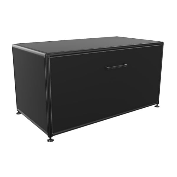 BOSSE Lowboard Black Edition Höhe 1 OH Breite 80 cm mit Klappe von Bosse