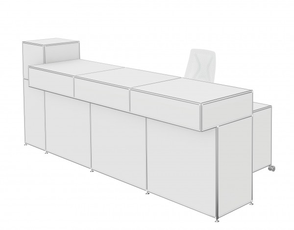 BOSSE Modul Space | Empfangstheke 4 von Bosse