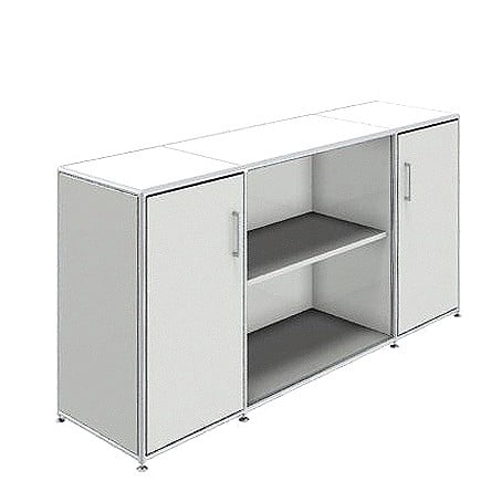 BOSSE Modul Space Sideboard 2 OH 2 Türen mit Regal von Bosse