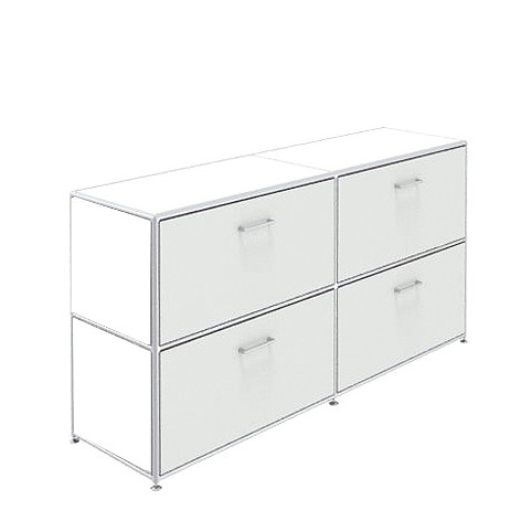 BOSSE Modul Space Sideboard 2 OH mit 4 Klappen von Bosse