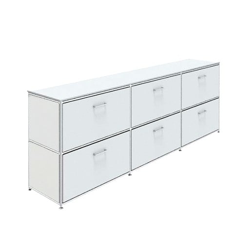 BOSSE Modul Space Sideboard 2 OH mit 6 Klappen von Bosse