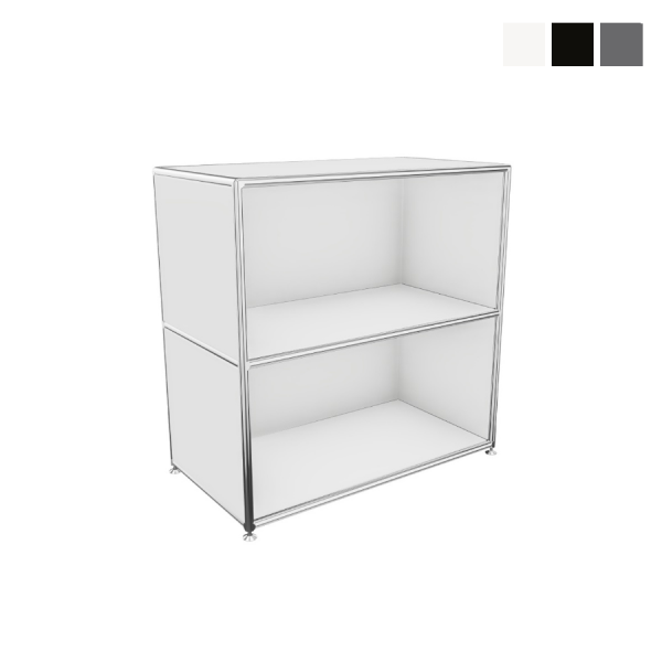 BOSSE Regal Chrom 2 OH Breite 80 cm von Bosse