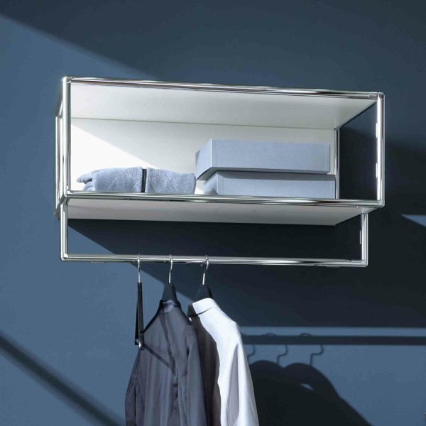 BOSSE SOLUTIONS Hängegarderobe | Melamin weiß von Bosse