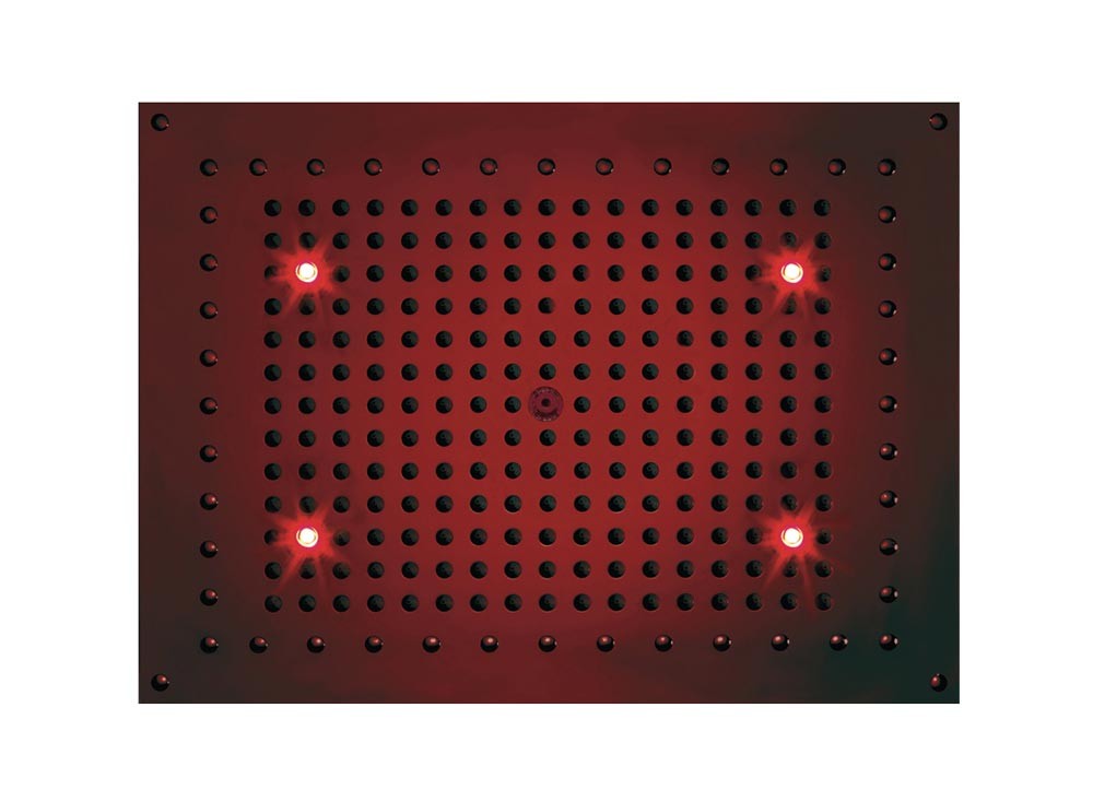 Bossini DREAM Rectangular Flat light RGB Cromotherapy mit 4 LED`s, 470 x 370 mm H37450000030016 von Bossini