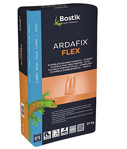 Bostik Ardafix Flex Flex Fliesenkleber-Dünnbettmörtel 25 kg Sack von BOSTIK