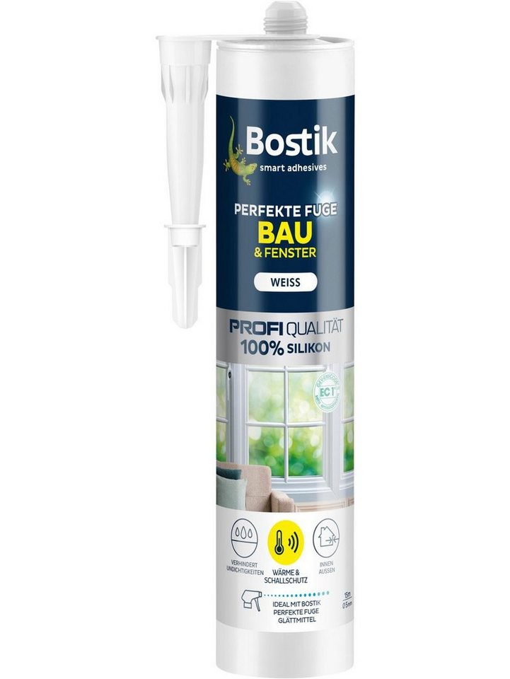 Bostik GmbH Silikon Bostik Perfekte Fuge Bau & Fenster weiß 280 ml von Bostik GmbH