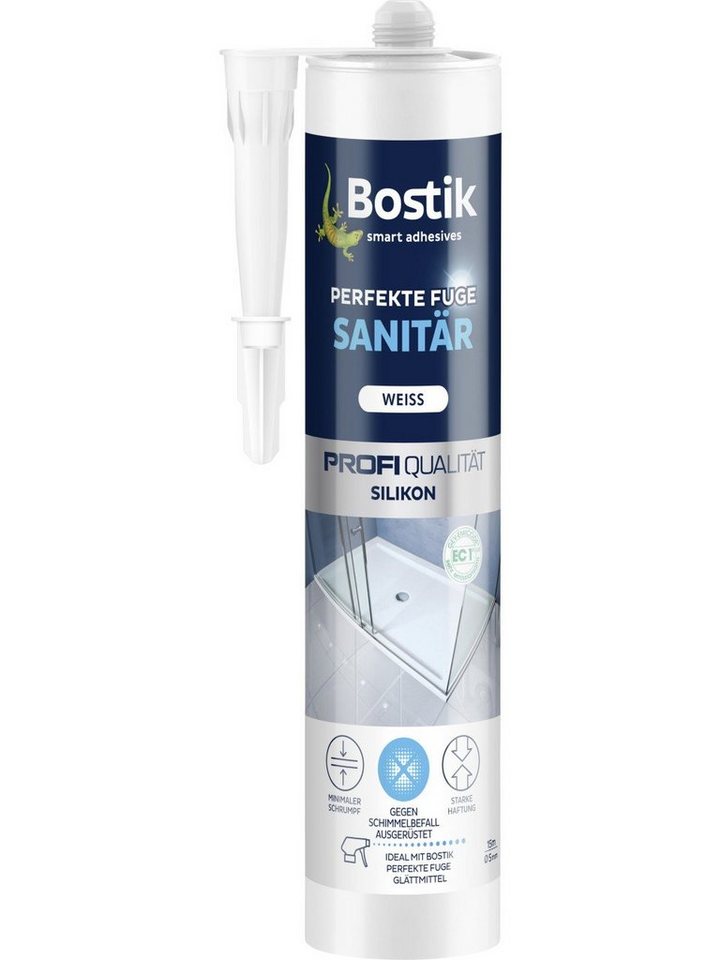 Bostik GmbH Silikon Bostik Perfekte Fuge Sanitär weiß 280 ml von Bostik GmbH