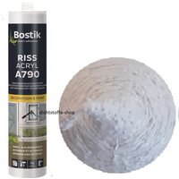 Bostik - A790 Riss Acryl weiß 300ml Kartusche 1K Struktur Acryl Dichtstoff von Bostik