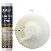 A785 High Grip Deco 390g/300ml Kartusche weiß Dispersionsmontageklebstoff - Bostik von Bostik