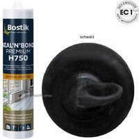 Bostik - H750 Seal n Bond Premium 1K Hybrid Klebdichtstoff 435g Kartusche Schwarz von Bostik