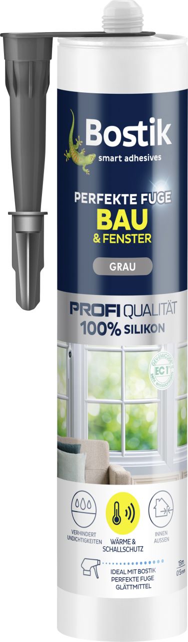 Bostik Perfekte Fuge Bau & Fenster grau 280 ml von Bostik