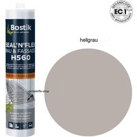 H560 Seal n Flex Bau & Fassade 1K Hybrid Dichtstoff 290ml Kartusche Hellgrau - Bostik von Bostik