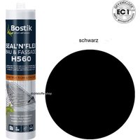 Bostik - H560 Seal n Flex Bau & Fassade 1K Hybrid Dichtstoff 290ml Kartusche Schwarz von Bostik