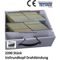 34° Streifennägel 2,8x70mm glatt blank für DeWalt dcn 690 692 694 695 Akku Nagler 2,2M-WW2870 von Bostitch