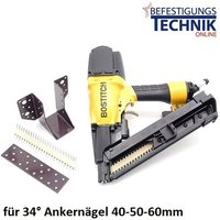 Ankernagler MCN250-E 40-50-60mm für 34° Ankernägel papier plast-EN10038 - Bostitch von Bostitch