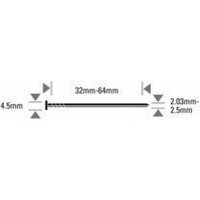 BOSTITCH Edelstahl-Ringspitzen - für N66C - 6600 Stück - N23R55SS316 von Bostitch