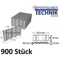 Bostitch - Wellennägel WN15BK 25x15mm für Wellennagler CF15-1-E Prebena Tjep CO-15 wn 25 0,9M-EN10900 von Bostitch