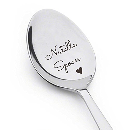 Nutella milence pro Nutella Spoon. Great Gift for the Nutella milence | Gift Under 10 | Engraved # A20 by Boston Creative Company LLC von Boston Creative Company