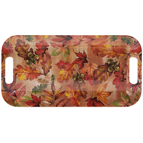 Boston International TAB925500 Serviertablett Melaminplatte, Melamin, Leuchtender Herbst von Boston International