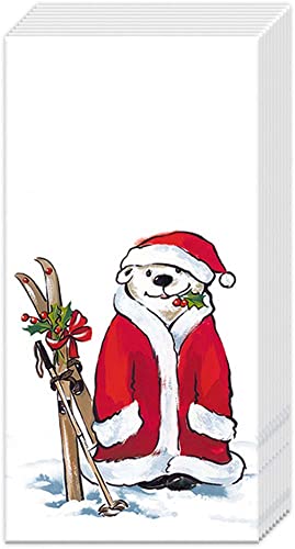 Papiertaschentücher "Eisbär Santa" von Boston International