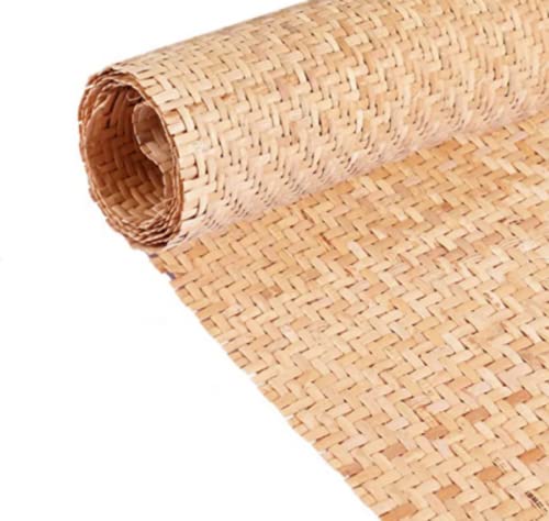 BotaBay 46cm Breite Wiener Geflecht aus Naturmaterial Holz-Geflecht Netzgewebe Stuhlgeflecht Rattan-Gurtband Geflecht aus Stuhlflechtrohr für DIY-Projekte von BotaBay