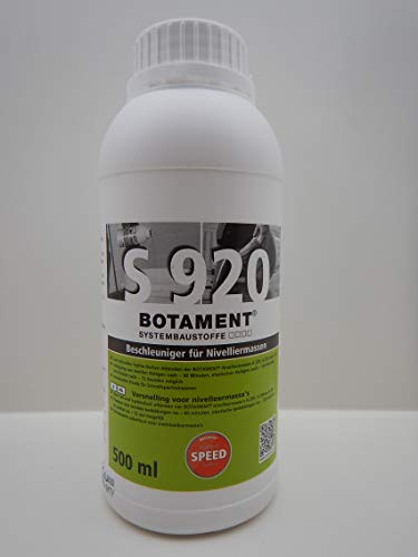 BOTAMENT S920 BESCHLEUNIGER NIVELLIERMASSE AUSGLEICH AUSGLEICHSMASSE BODEN (1) von Botament