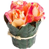 Botanic-Haus Kunstblume "Rosenarrangement groß mit Blättern umwickelt" Botanic-Haus Kunstblume "Rosenarrangement groß mit Blättern umwickelt" von Botanic-Haus