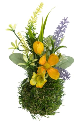 Botanic-Haus künstliche Frühlingsblumen im Grassockel mit Cosmea Farbe: gelb Botanic-Haus künstliche Frühlingsblumen im Grassockel mit Cosmea Farbe: gelb von Botanic-Haus