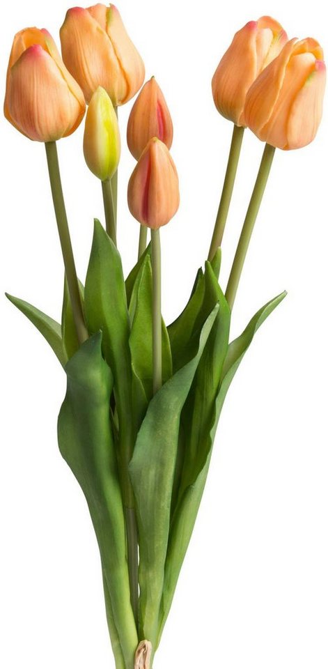 Kunstblume Tulpenbündel real Touch Tulpe, Botanic-Haus, Höhe 47 cm von Botanic-Haus