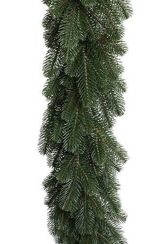 künstliche Tannengirlande/Weihnachtsgirlande Karpaten Spritzguss, Länge: 200 cm, Farbe: dunkelgrün von Botanic-Haus