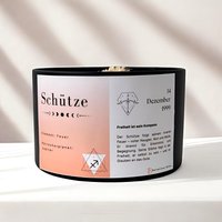 Kerze Sternzeichen Schütze | Duftkerze Mit Personalisiertem Geburtsdatum Orange Citrin Edelsteinen Sternzeichenkerze Geburtstag Kerze Sternzeichen Schütze | Duftkerze Mit Personalisiertem Geburtsdatum Orange Citrin Edelsteinen Sternzeichenkerze Geburtstag von BotanicalGlowCandles