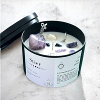 Sternzeichen Stier Kerze Personalisierte Duftkerze Mit Geburtsdatum Sternzeichenkerze Amethyst Edelsteinen Geburtstagsgeschenk Sternzeichen Stier Kerze Personalisierte Duftkerze Mit Geburtsdatum Sternzeichenkerze Amethyst Edelsteinen Geburtstagsgeschenk von BotanicalGlowCandles