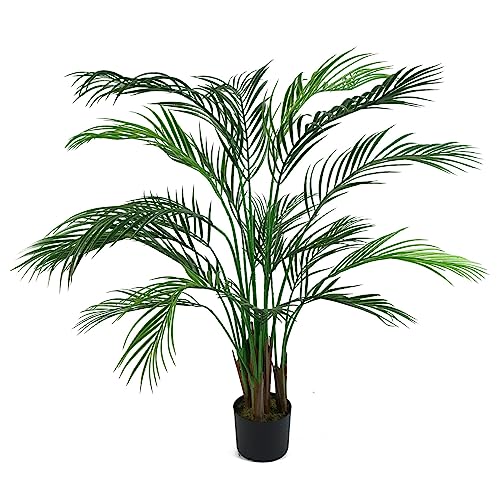 Botanik Realistische künstliche Palme und Tropische Bäume im Topf – fertig zum Ausstellen von Botanik