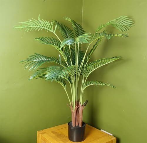 Botanik Realistische künstliche Palme und Tropische Bäume im Topf – fertig zum Ausstellen von Botanik