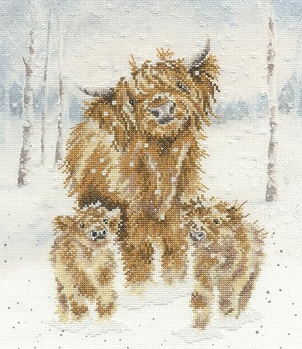 Bothy Threads Kreuzstich Stickpackung Highland-Weihnachten Zählmuster, Multifarbig Bothy Threads Kreuzstich Stickpackung Highland-Weihnachten Zählmuster, Multifarbig von Bothy Threads
