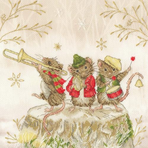 Bothy Threads The Home Of Happy Stitching Kreuzstich Stickpackung, Frohe Musiker Bothy Threads The Home Of Happy Stitching Kreuzstich Stickpackung, Frohe Musiker von Bothy Threads The Home Of Happy Stitching