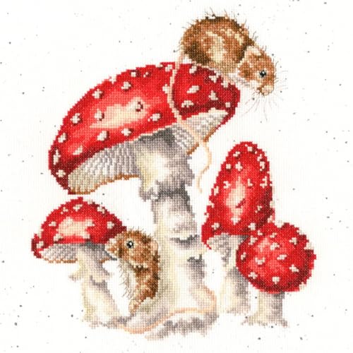 Bothy Threads The Home of Happy Stitching Kreuzstich Set mit Zählmuster Der Feenring 26x26cm von Bothy Threads The Home of Happy Stitching