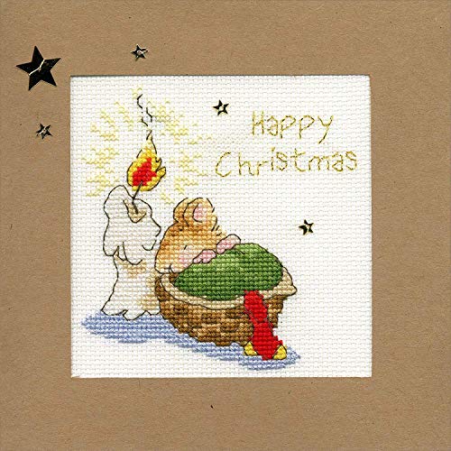 Bothy Threads Grußkarte Kreuzstich-Set Erstes Weihnachten, 10x10cm, XMAS19, Zählmuster Bothy Threads Grußkarte Kreuzstich-Set Erstes Weihnachten, 10x10cm, XMAS19, Zählmuster von Bothy Threads