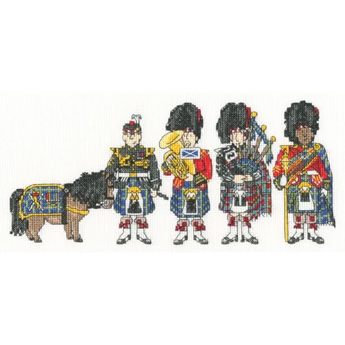 Bothy Threads Kreuzstich Set Blume von Schottland Zählmuster von Bothy Threads
