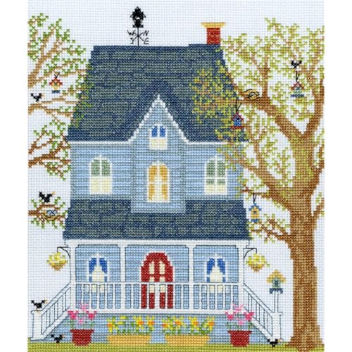 Bothy Threads Kreuzstich-Set Frühling, 21x24cm, XSS1, Zählmuster von Bothy Threads