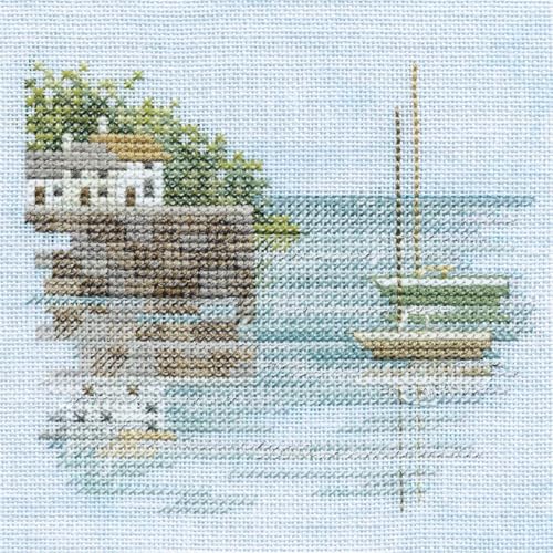 Bothy Threads Kreuzstich-Set "Menuette – Kai", 10x10cm, DWMIN04A, Zählmuster von Derwentwater Designs